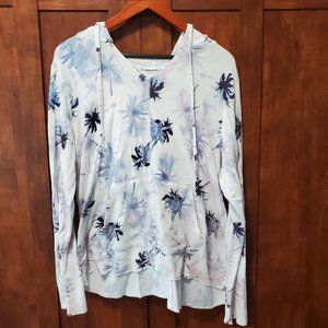 $5 SALE * THE SWEATSHIRT PROJECT French Laundry Floral Pullover Hoodie XL